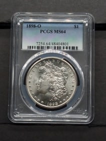 1898-O Morgan Dollar PCGS MS64 48404801