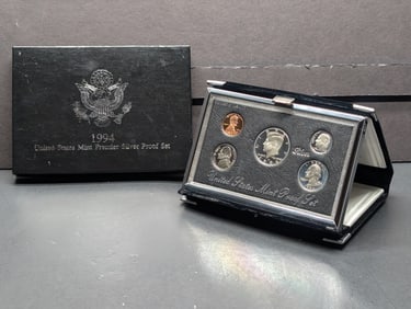 1994-S U.S. Mint Premier Silver Proof Set in OGP