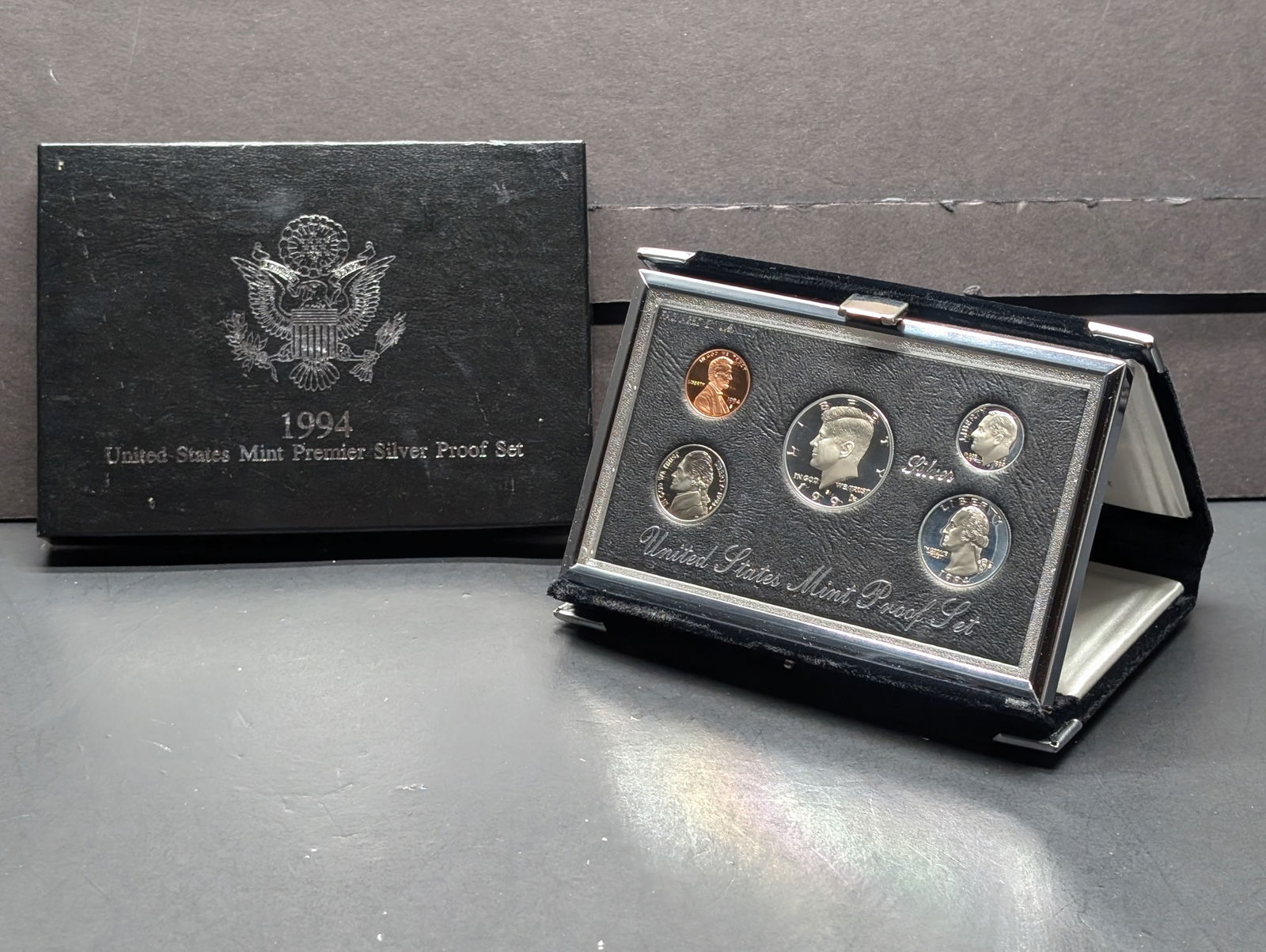 1994-S U.S. Mint Premier Silver Proof Set in OGP (1 of 3)