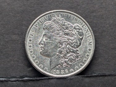 1886 Morgan Silver Dollar