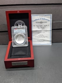 2019-P UNC Apollo 11 50th Anniversary. Commemorative Silver Dollar - PCGS MS69 *First Strike* in