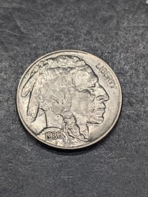 1936 Indian Head Buffalo Nickel **BU**