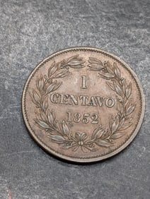 1852 (1) Venezuela 1 Centavo **Rare**