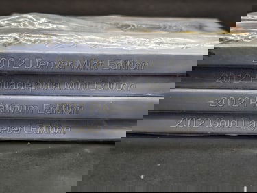 2012 America the Beautiful Quarter Collections (Gold & Platinum *LAYERED* & Denver & Philadelphia