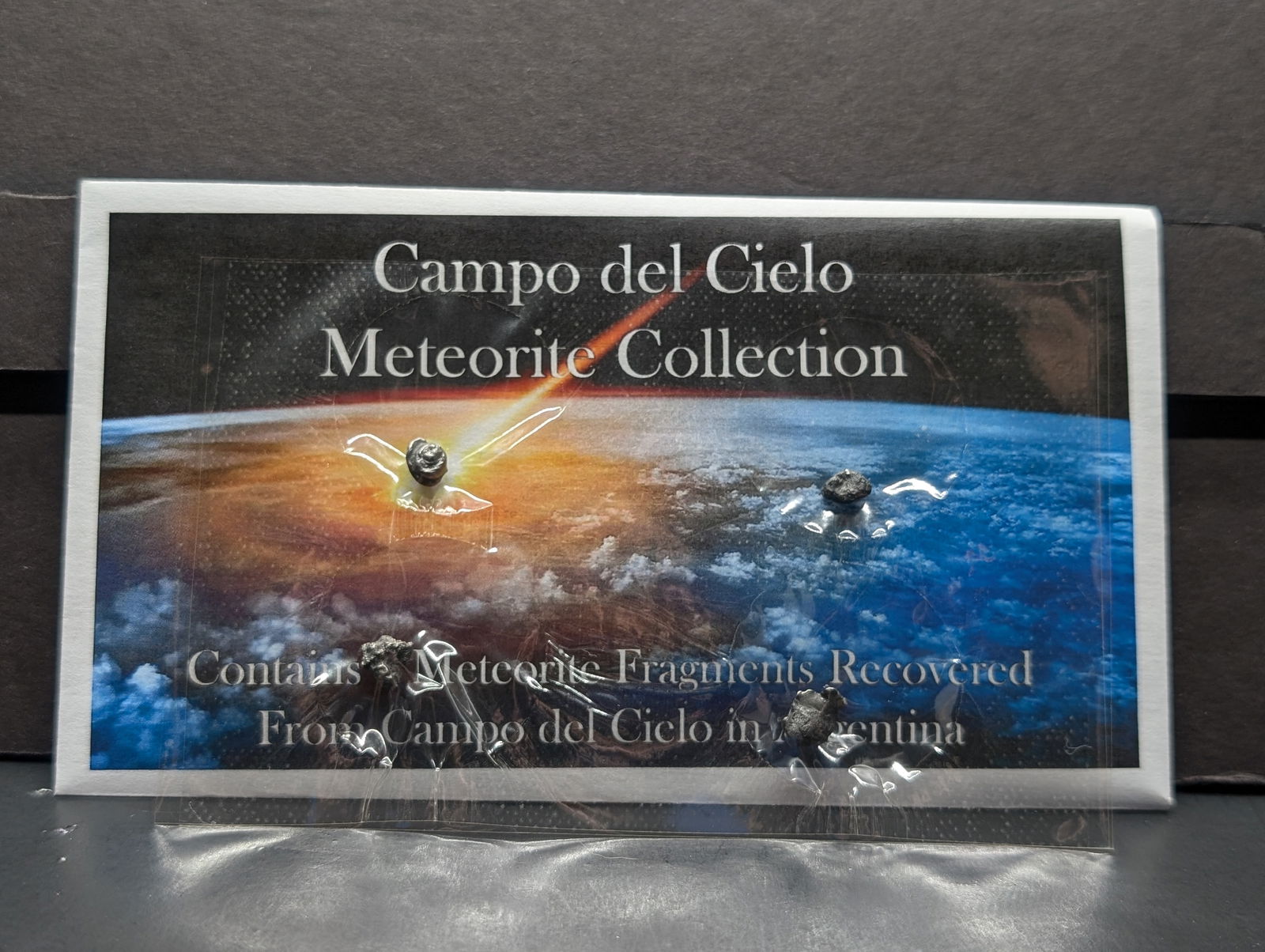 Collection of Meteorites from Campo del Cielo in Argentina - 4 Fragments (1 of 5)