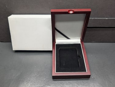 *EMPTY* Wooden Display Box for Slabbed Coin