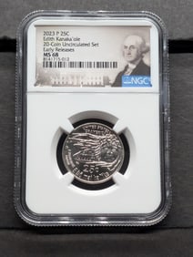 2023-P Edith Kanaka 'ole Quarter - NGC MS68 *Early Release*
