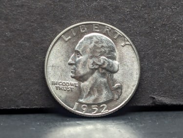 1952 Washington Silver Quarter **GEM BU**