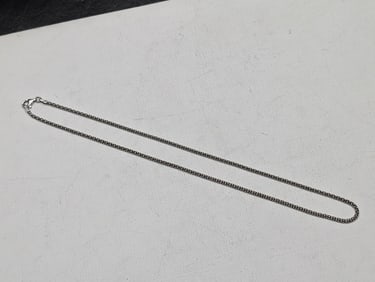 16 inch sterling ball chain. 3.1 grams.