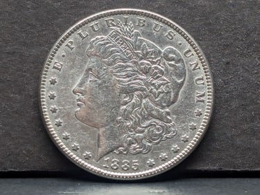 1885 Morgan Silver Dollar