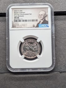 2023-D Bessie Coleman Quarter - NGC MS68 *Early Release*
