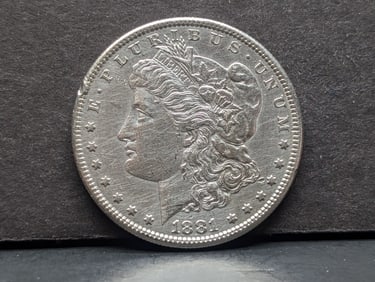 1881-S Morgan Silver Dollar
