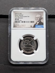 2023-D Maria Tallchief Quarter - NGC MS68 *Early Release*