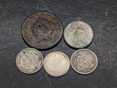Grab Bag of Various Vintage U.S. Coins