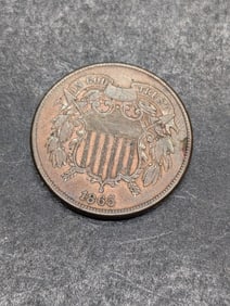 1865 Two Cent Piece **Fine/VF**