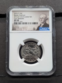 2023-P Bessie Coleman Quarter - NGC MS68 *Early Release*