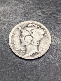 1912-D Mercury Silver Dime