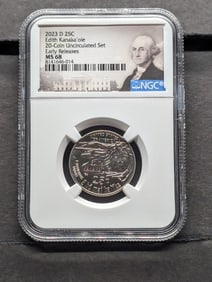 2023-D Edith Kanaka 'ole Quarter - NGC MS68 *Early Release*