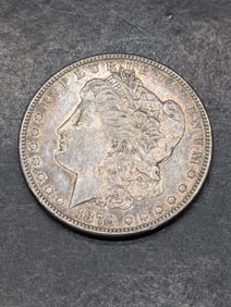 1879-S Rev. '78 Morgan Silver Dollar **Toned AU**