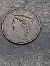 1834 Coronet Head Large Cent