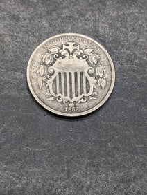 1868 Shield Nickel **Fine/VF**