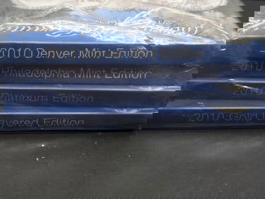 2010 America the Beautiful Quarter Collections (Gold & Platinum *LAYERED* & Denver & Philadelphia