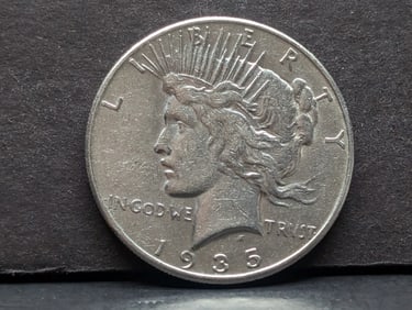 1935 Peace Silver Dollar