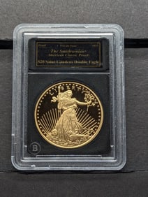 *REPLICA*1933 PROOF $20 Saint-Gaudens Gold Double Eagle *REPLICA MARKED COPY* - Slabbed
