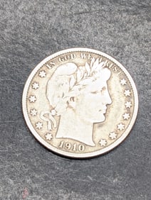 1910-S Barber Silver Half Dollar **Fine/VF**