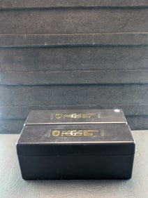 Two Black PCGS Coin Storage Boxes