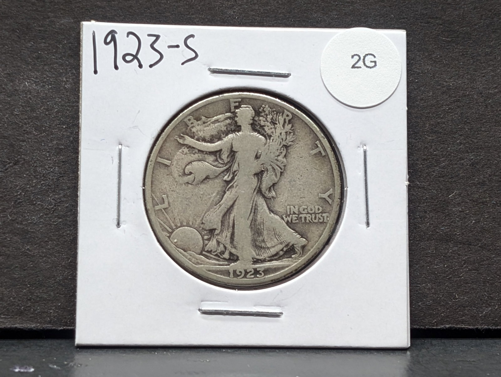 1923-S Walking Liberty 50c. 90% Silver. Tough Date: 1923-S Walking Liberty 50c. 90% Silver. Tough Date