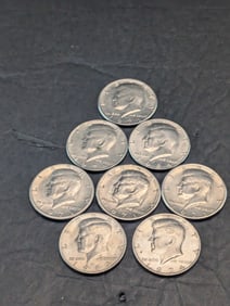 (4) 1971-D, (2) 1974-P, 1983-D, & 1984-D Kennedy Half Dollars