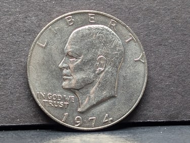 1974 Ike Dollar. GEM BU