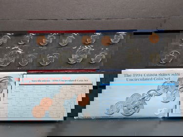 1994 P&D US Mint Uncirculated Coin Set. OGP
