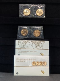 2012 First Spouse Bronze Medal Series Four Medal Set