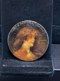 Huhn And Pointner Clothiers Advertising Mirror 1898-1910