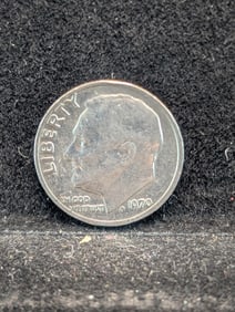 1970 Roosevelt Dime, Reverse Of 1968 - FS 901