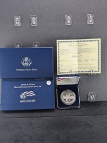 2004-P Lewis & Clark Bicentennial Silver Dollar in OGP w/ COA 90% Silver