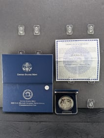 2002-W US Military Academy Bicentennial Commemorative Coin in OGP w/COA 90% Silver