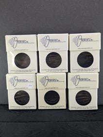 (6) Empty Intercept Shield Coin Holders
