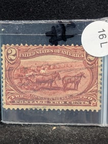 One Mint Trans Mississippi Stamp, Mint, Unhinged.