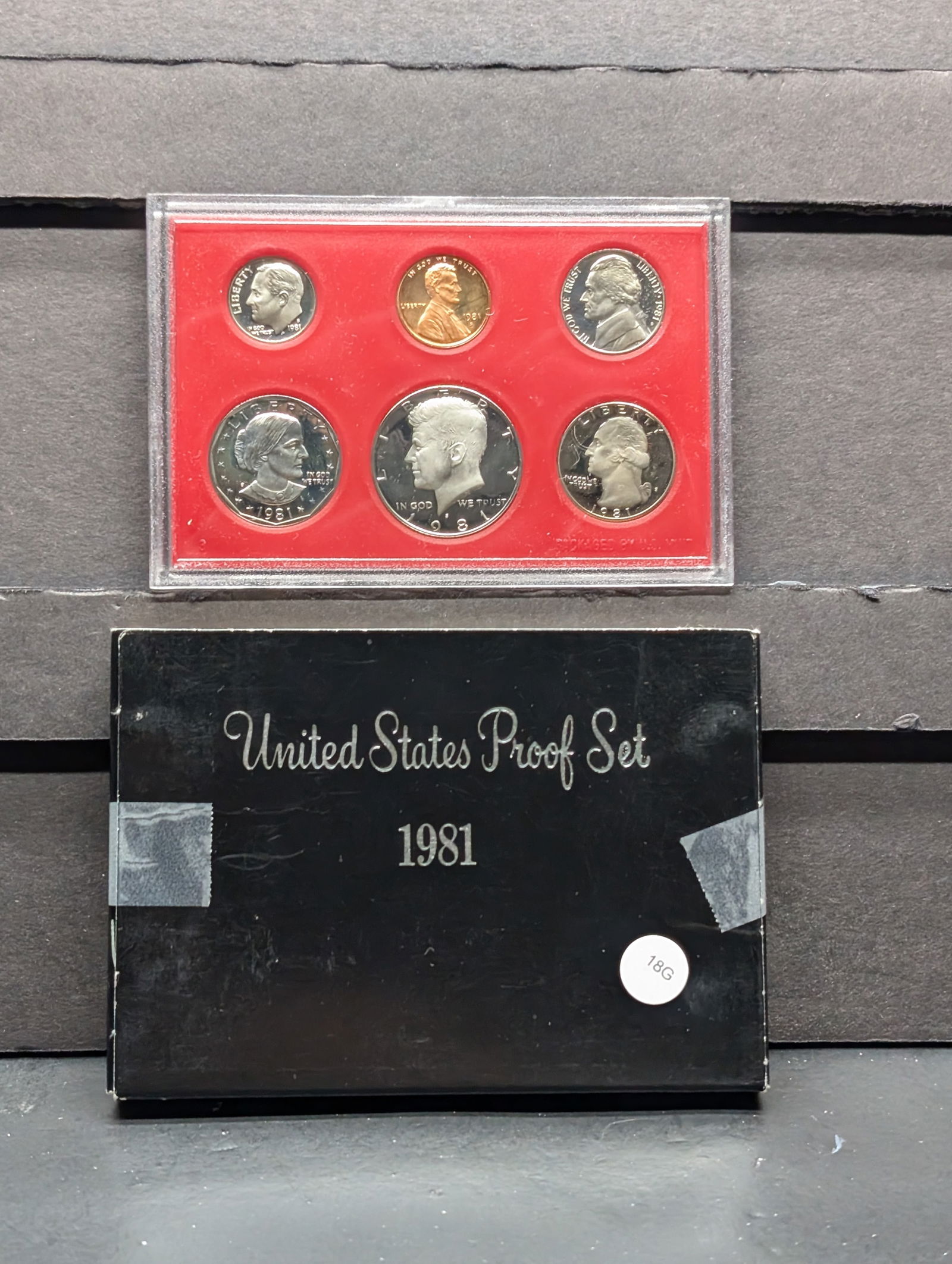 1981-S US Mint Proof Set. OGP (1 of 5)