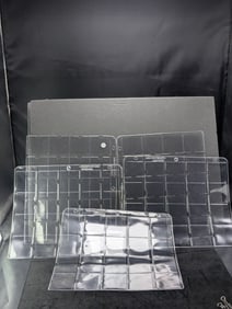 (5) Empty Twenty Slot Coin Holder Pages New!