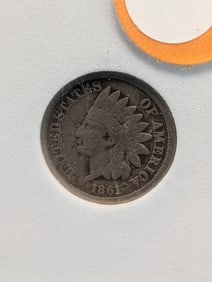 1861 Indian Head Cent