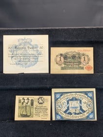 Four- 1914-1920 German Notes