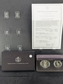1989-S UN Congressional Coin Set in OGP w/ COA
