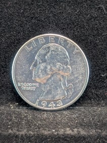 1943 Washington Quarter BU 90% Silver