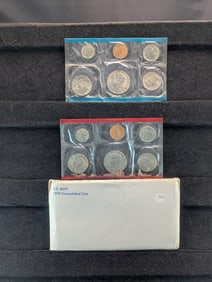 1979 P&D Uncirculated Mint Set, with the First Year S.B.A. Dollars