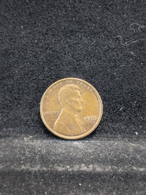 1970 Lincoln Memorial Penny, BN, Toned, MS 63 Like