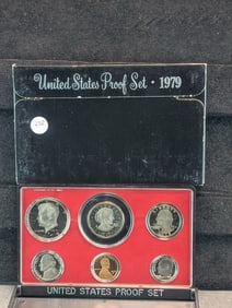 1979-S U.S. Mint Proof Set w First Year S.B.A. Dollar
